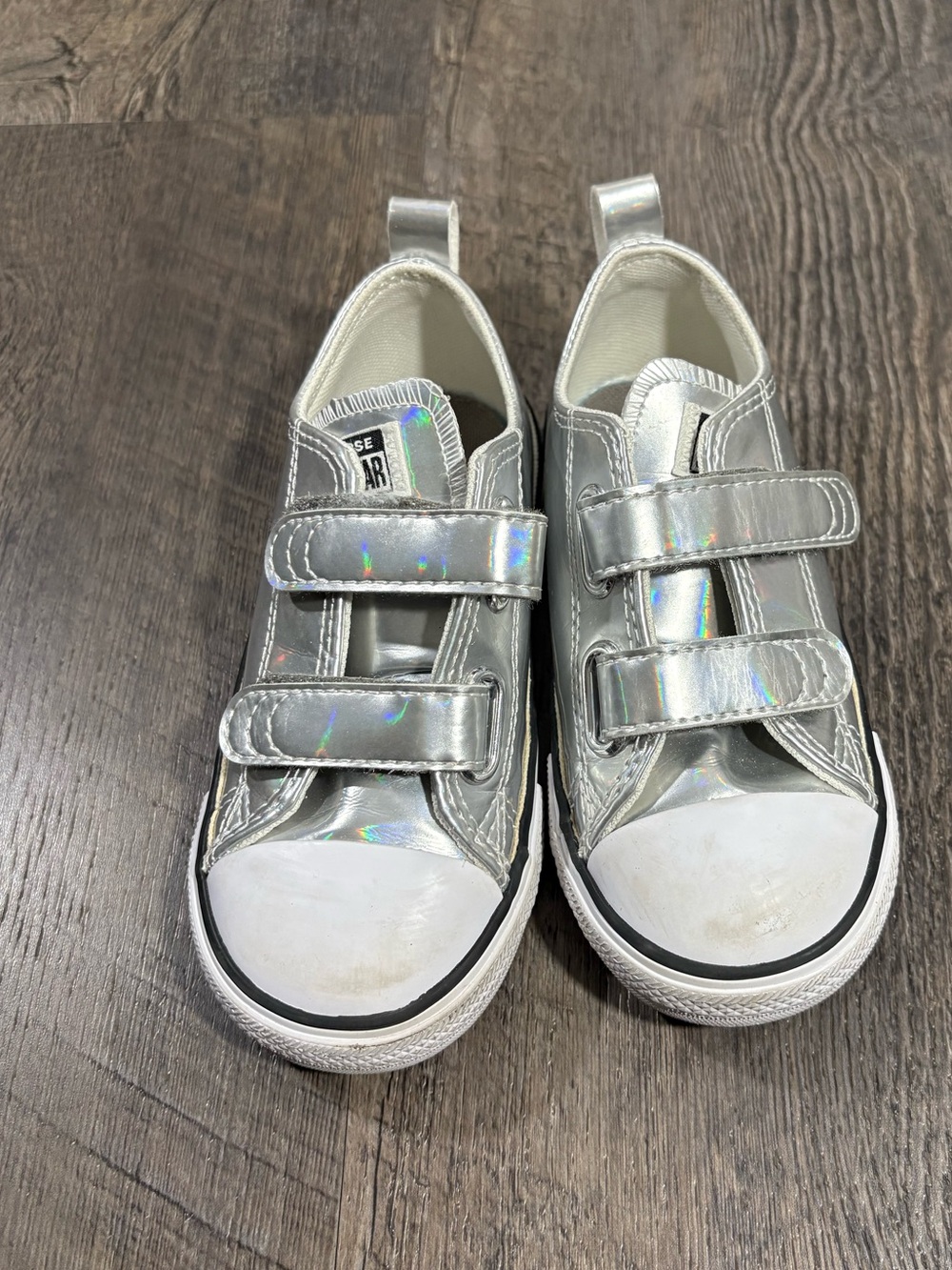 CONVERSE All Stars Toddlers' Chuck Taylor All Star Metallic Solver Sneakers - Picture 2 of 6
